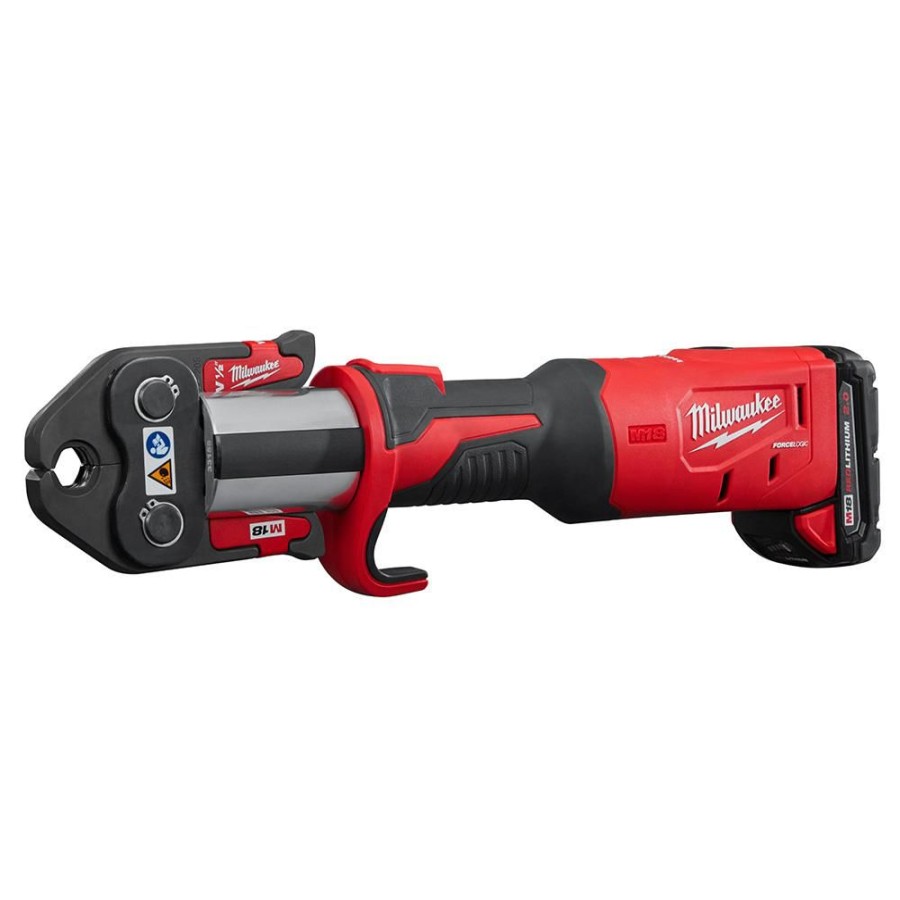 Cordless * | Milwaukee 2773-22 M18 Force Logic Press Tool Kit With 1/2 2 Jaws