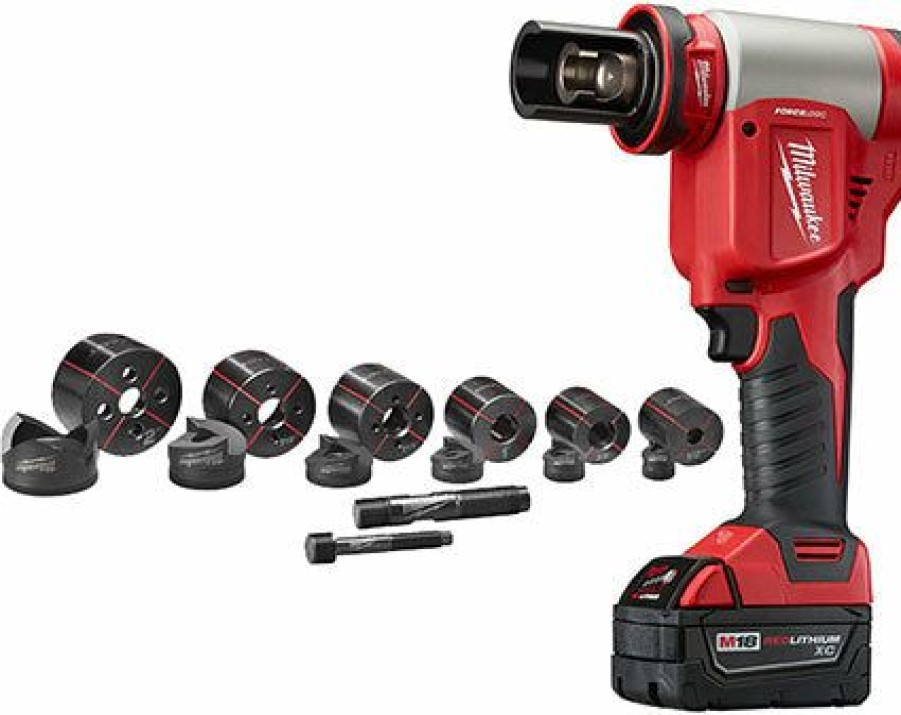 Cordless * | Milwaukee 2676-22 Force Logic Knockout Kit