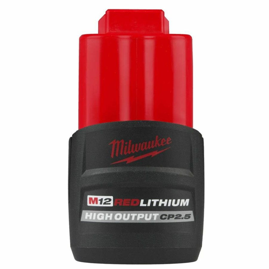 Cordless * | Milwaukee 48-11-2425 M12 Redlithium High Output Cp2.5 Battery Pack