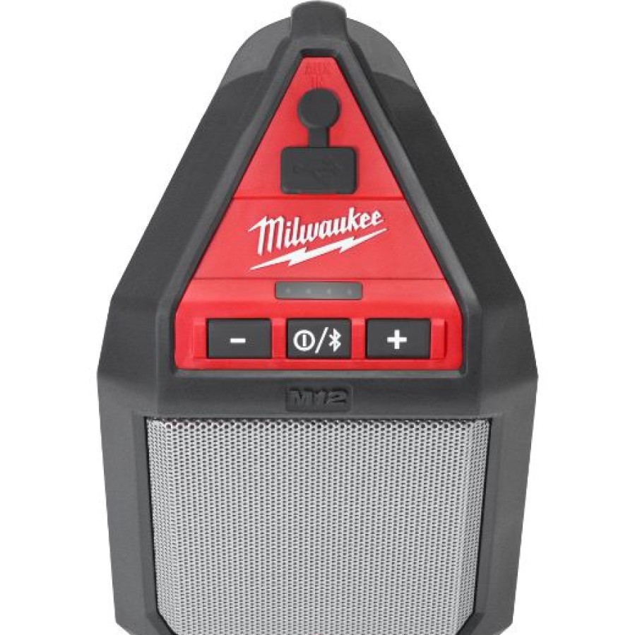 Cordless * | Milwaukee 2592-20 M12 Wireless Jobsite Speaker