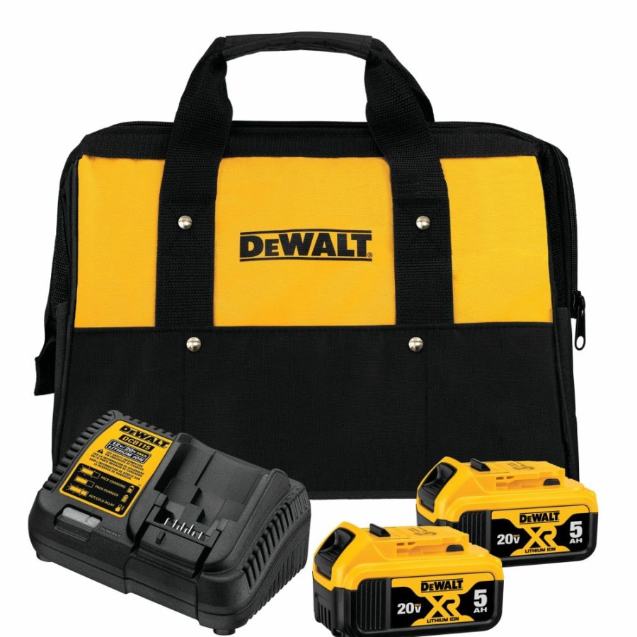 Cordless * | Dewalt Dcb205-2Ck 20V Max 5.0Ah Starter Kit