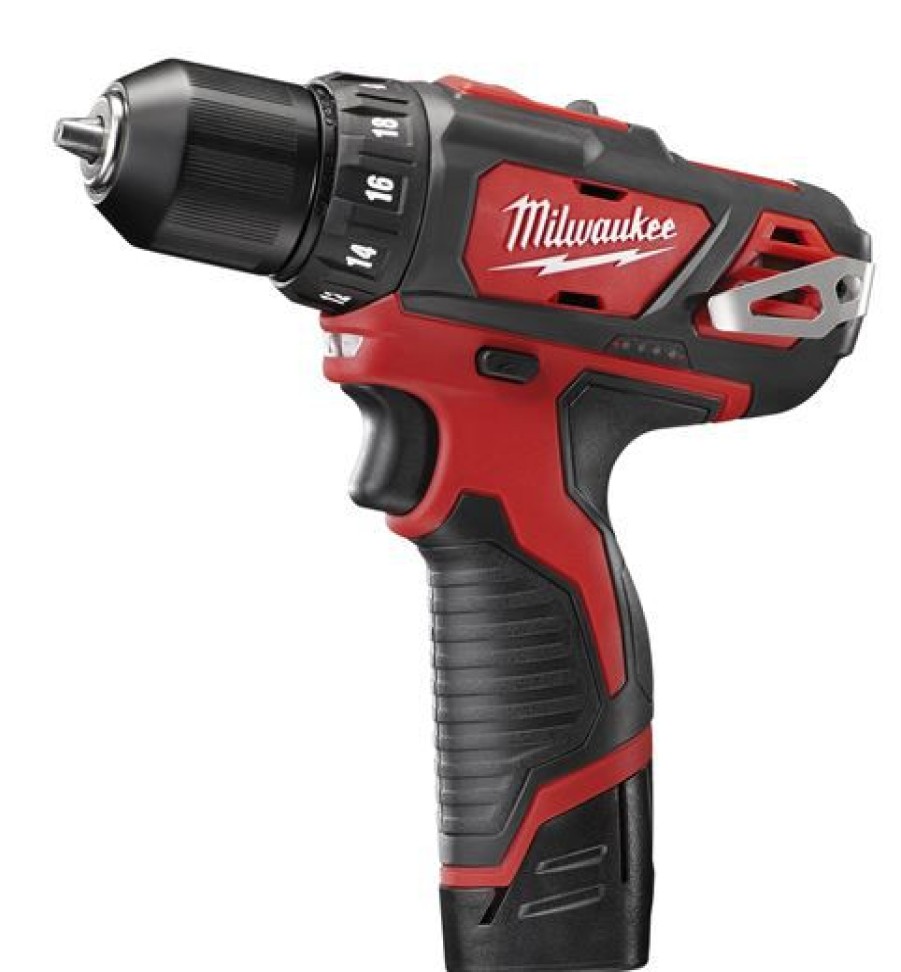 Cordless * | Milwaukee 2407-22 M12 Drill-Driver Kit