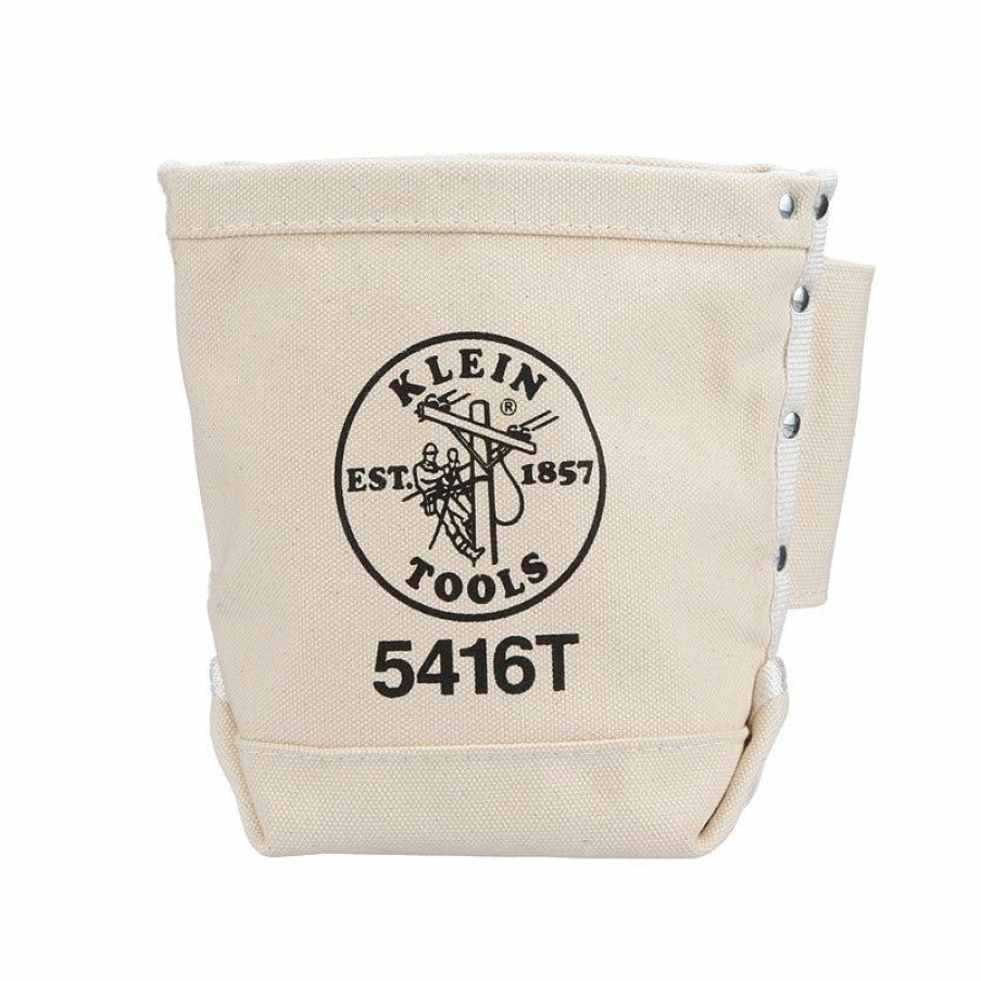 Work Gear * | Klein 5416T Bull-Pin And Bolt Bag Canvas Tool Bag