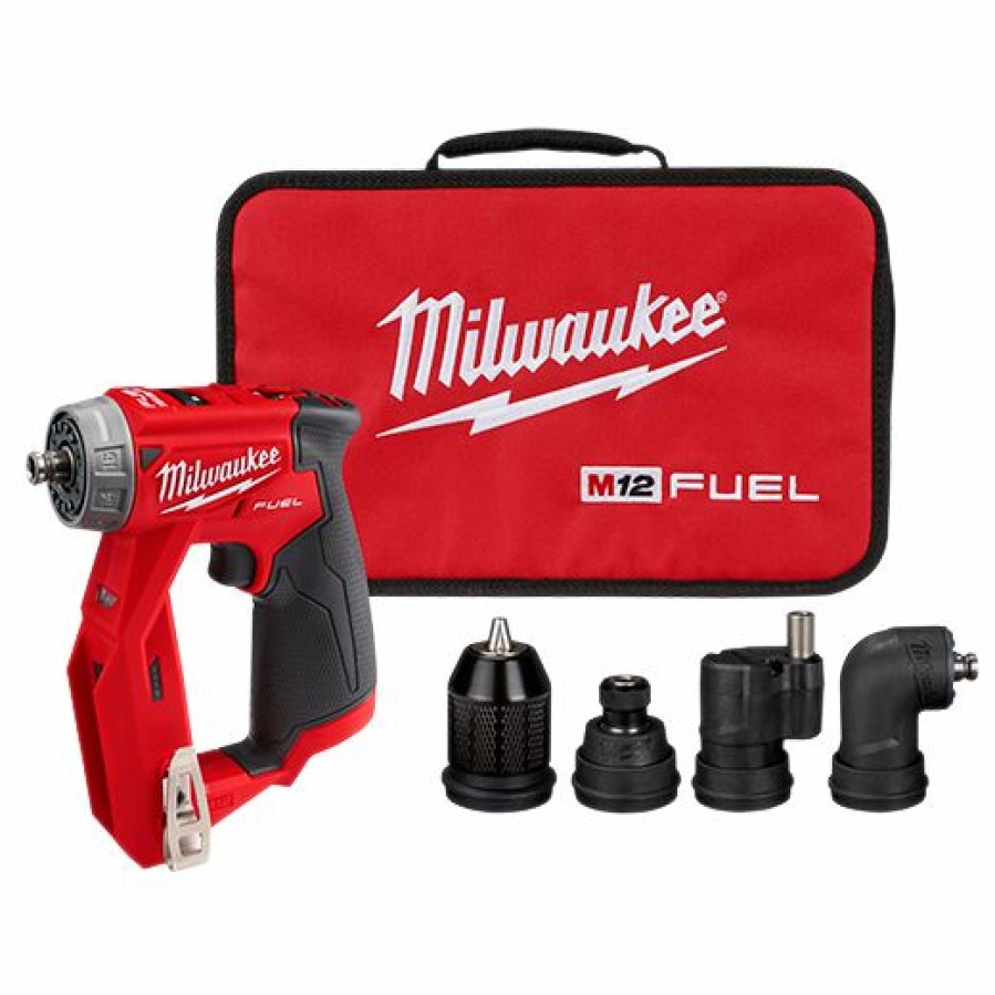 Cordless * | Milwaukee 2505-22 M12 Fuel Installation Drill/Driver Kit