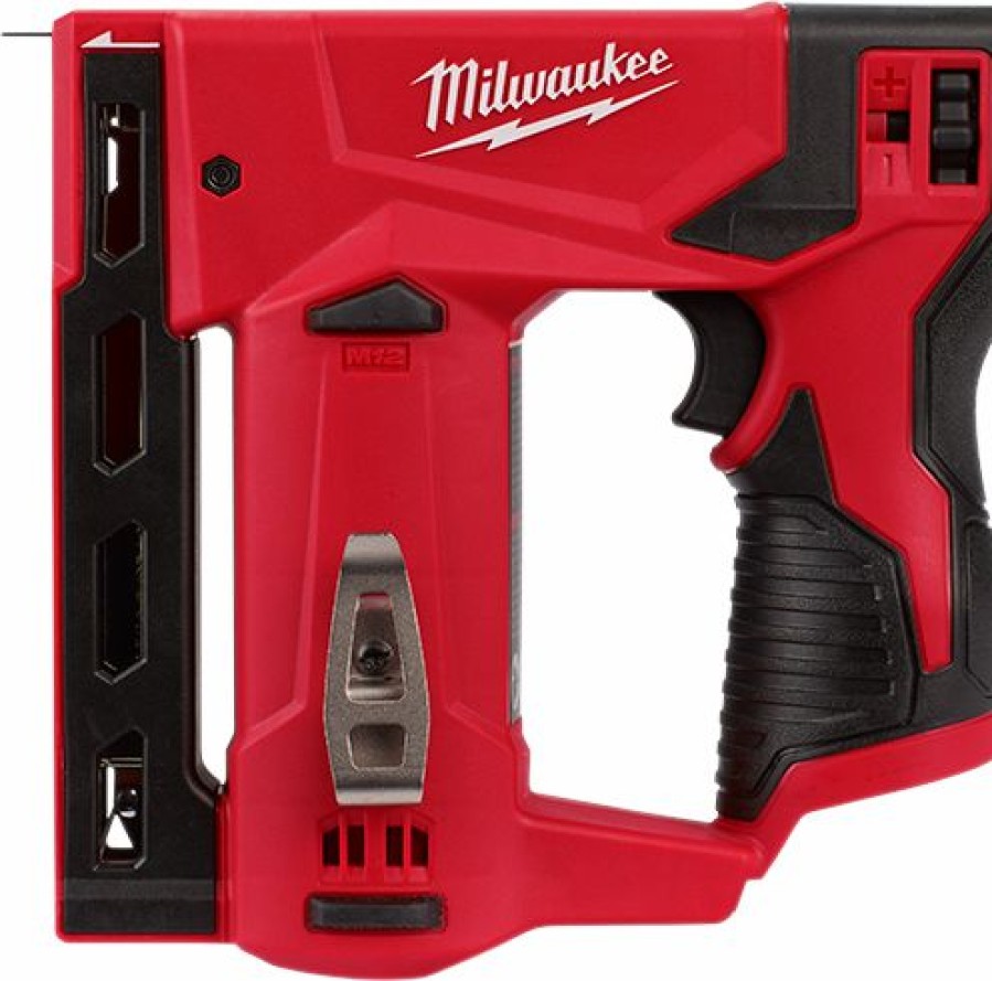 Cordless * | Milwaukee 2447-20 M12 3/8 Crown Stapler (Tool Only)