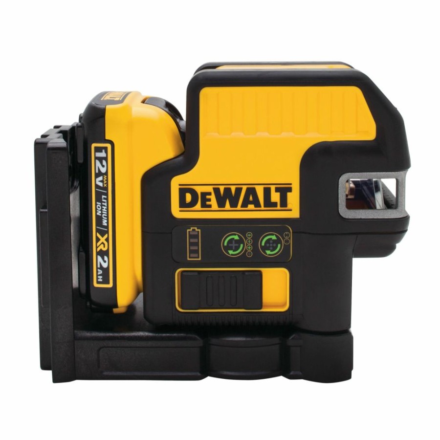 Cordless * | Dewalt Dw0822Lg 12V Max 2 Spot Cross Line Green Laser