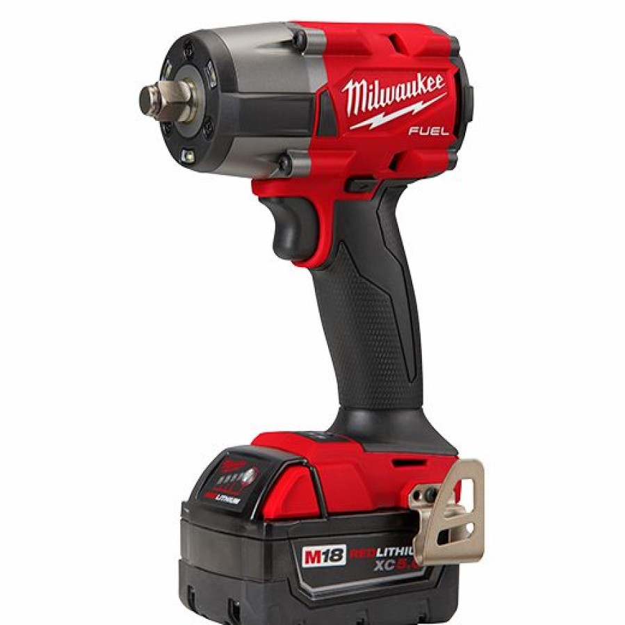 Cordless * | Milwaukee 2962-22 M18 Fuel 1/2 Mid-Torque Impact Wrench Kit