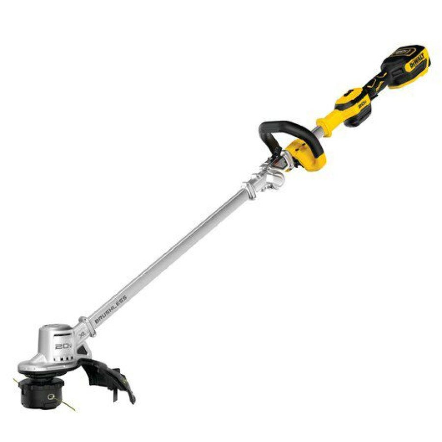 Cordless * | Dewalt Dcst922P1 14 Folding String Trimmer Kit