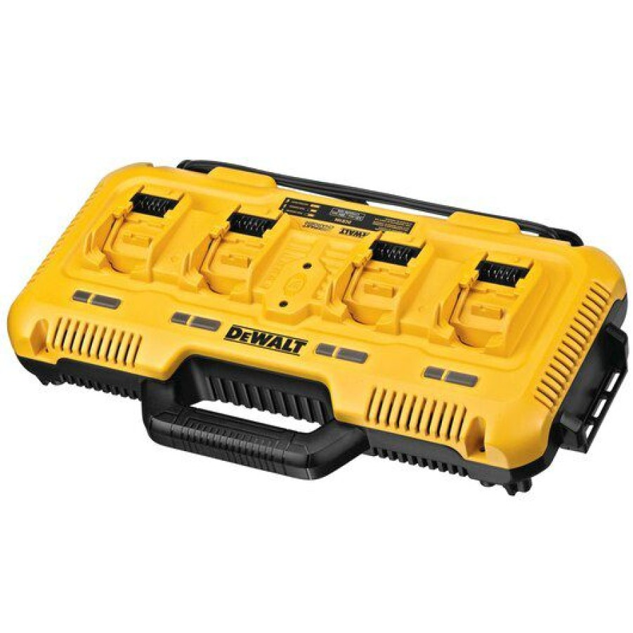 Cordless * | Dewalt Dcb104D4 Multiport Simultaneous Battery Charger With 2.0 Amp-Hr Battery 4-Pack