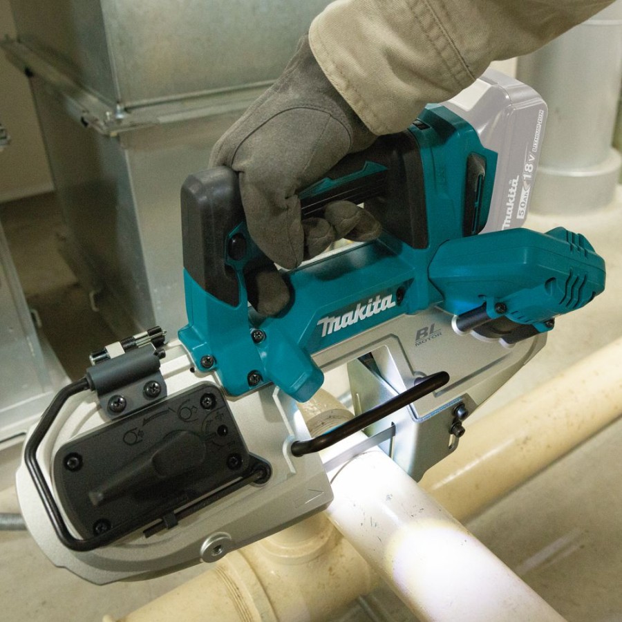 Cordless * | Makita Xbp04Z Lxt 18 Volt Compact Brushless Band Saw (Tool Only)