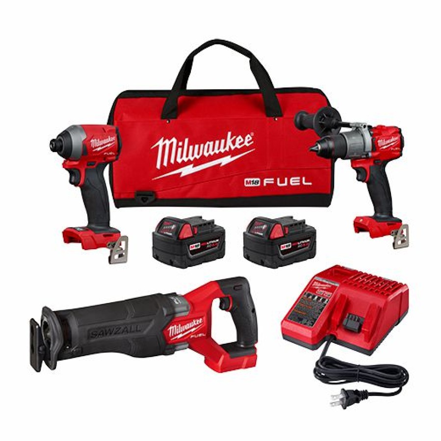 Cordless * | Milwaukee 2998-23 Fuel 3-Tool Combo Kit