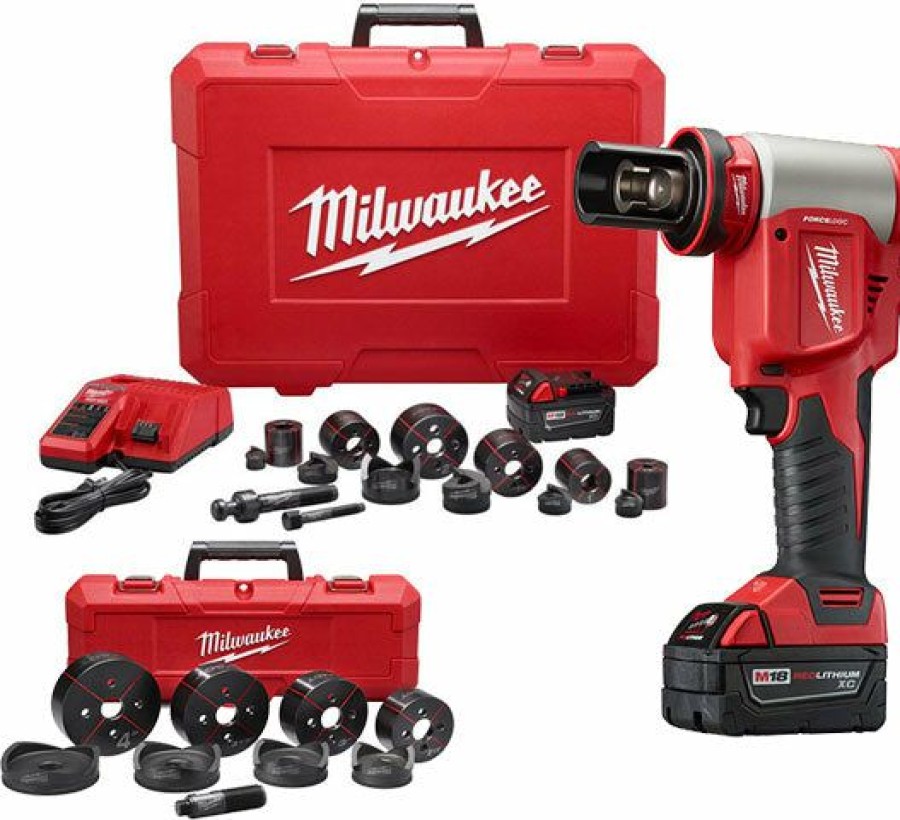 Cordless * | Milwaukee 2676-23 Force Logic Knockout Kit