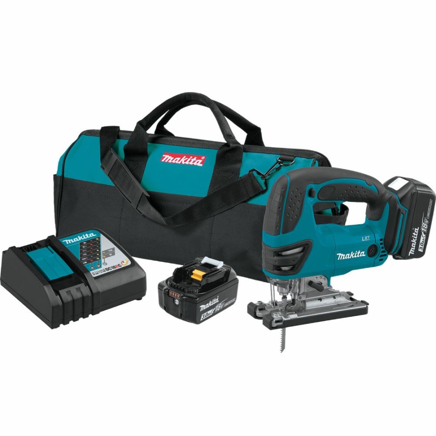 Cordless * | Makita Xvj03 Lxt 18 Volt Cordless Jig Saw Kit