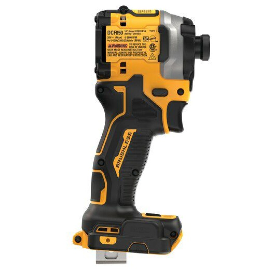 Cordless * | Dewalt Dcf850B Atomic 20V Max 1/4 Cordless Impact Driver (Tool Only)