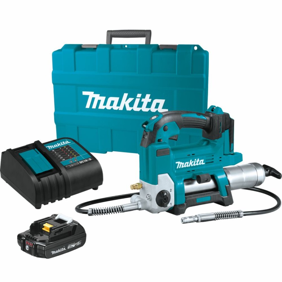 Cordless * | Makita Newxpg01Sr1 18V Lxt Lithium_Ion Grease Gun Kit