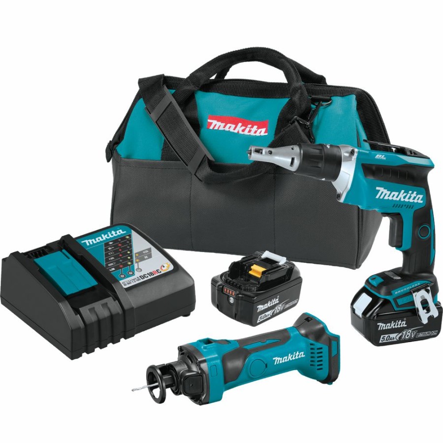 Cordless * | Makita Xt255T 2-Tool Cordless Combo Kit