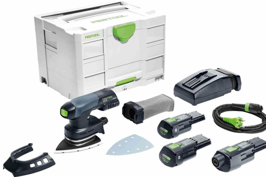 Cordless * | Festool 575707 Dtsc 400 18V Cordless Finish Delta Sander