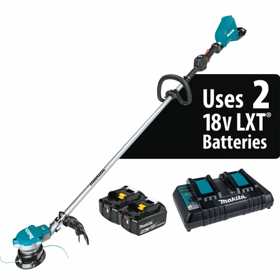 Cordless * | Makita Xru15Pt 36V (18V X 2) Lxt Brushless String Trimmer Kit