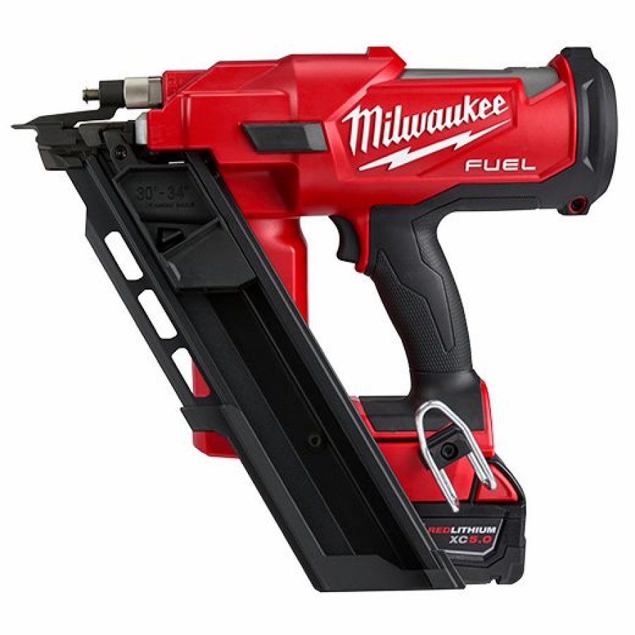 Cordless * | Milwaukee 2745-21 M18 Fuel 30 Degree Framing Nailer Kit