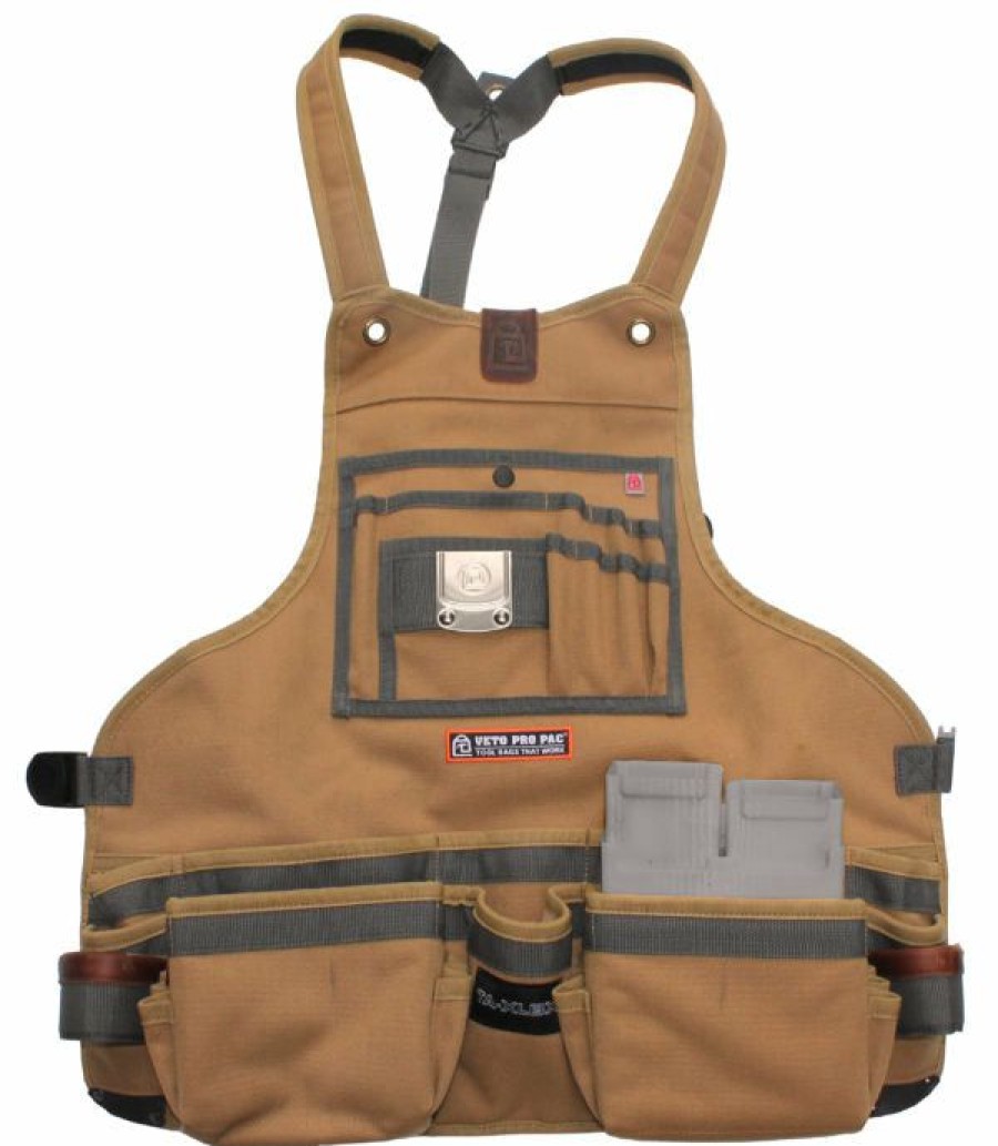 Work Gear * | Veto Pro Pac Ta-Xlbx Tool Apron With Boxed Pockets