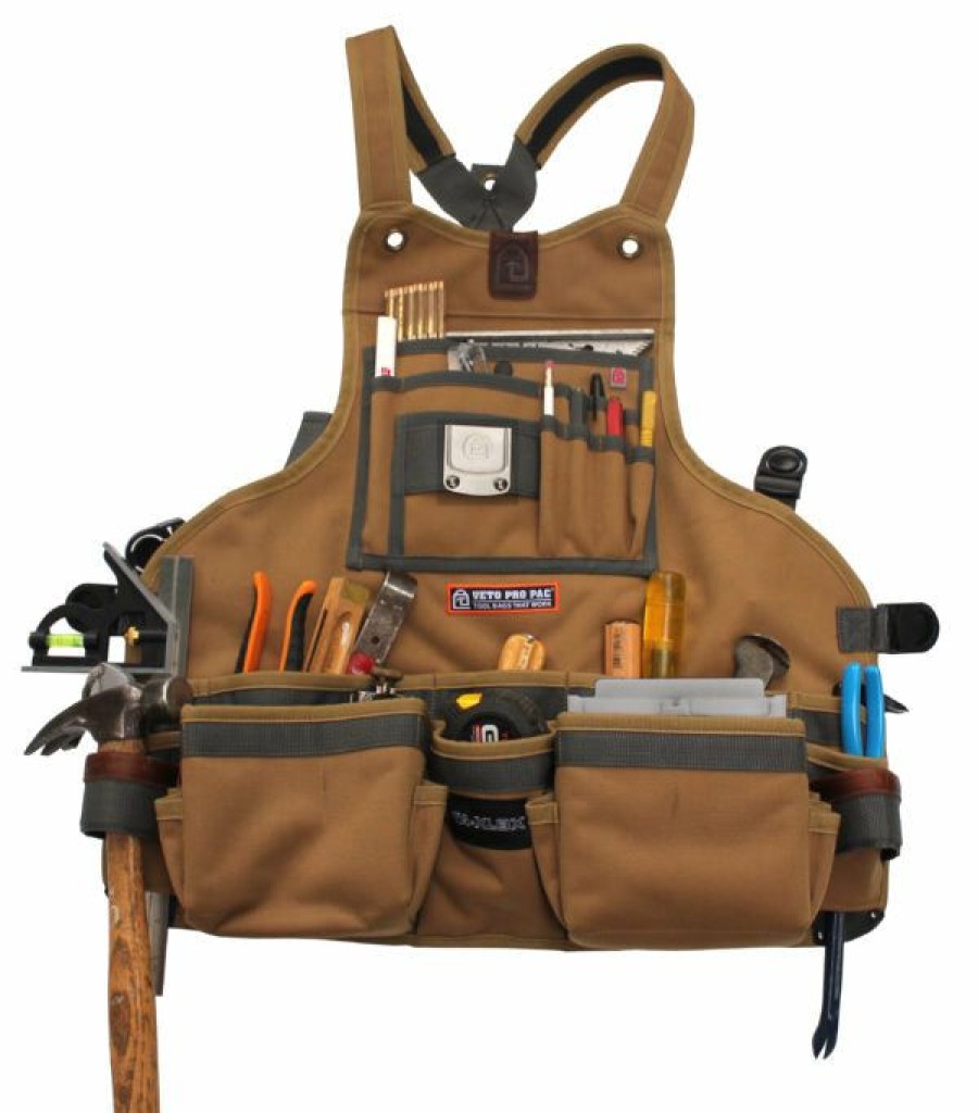 Work Gear * | Veto Pro Pac Ta-Xlbx Tool Apron With Boxed Pockets